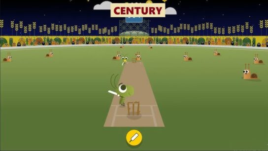 Google Doodle Cricket